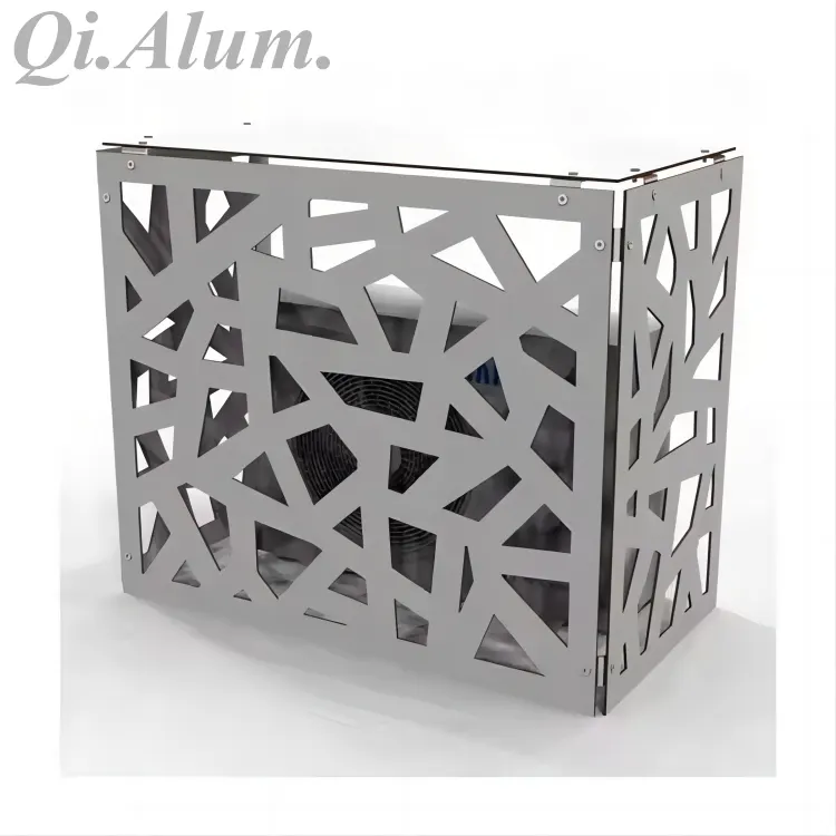 What Details Should Be Noticed When Installing Aluminum Air – conditioner Covers? — Foshan Qi Aluminum Decorative Materials Co., Ltd