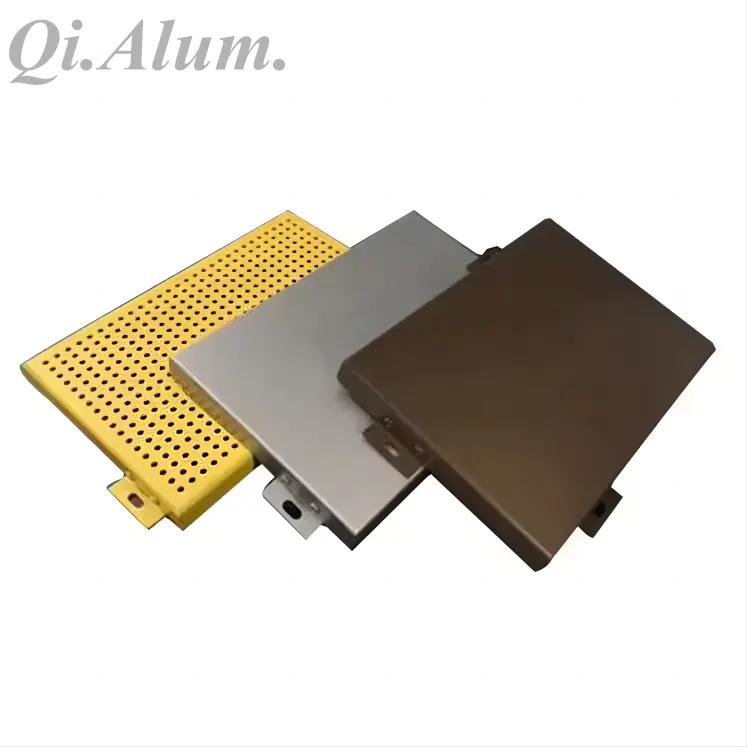 Powder Coated Aluminum Solid Panels — Foshan Qi Aluminum Decorative Materials Co., Ltd