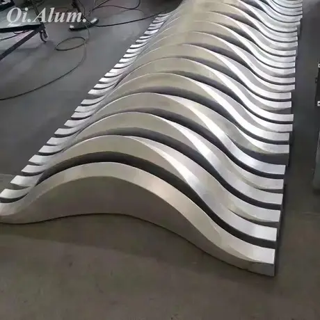 What’s double-curved aluminum plates’ process?