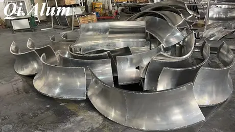 The Innovation and Applications of Double-Curved Aluminum Single Panels