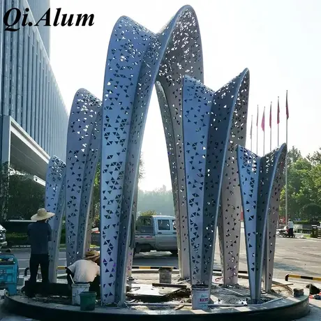 Aluminum Doubly Curved Panels Redefining Architectural Freedom with Precision and Aesthetics