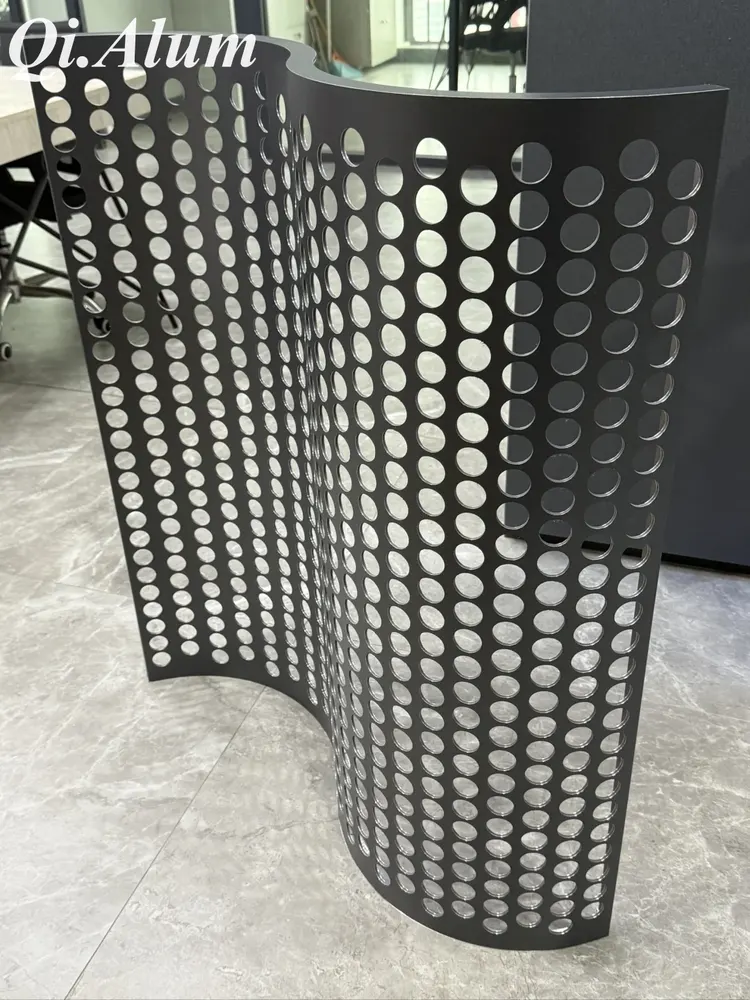 Aluminum Wave Perforated Panels: A Blend of Aesthetics and Functionality — Foshan Qi Aluminum Decorative Materials Co., Ltd