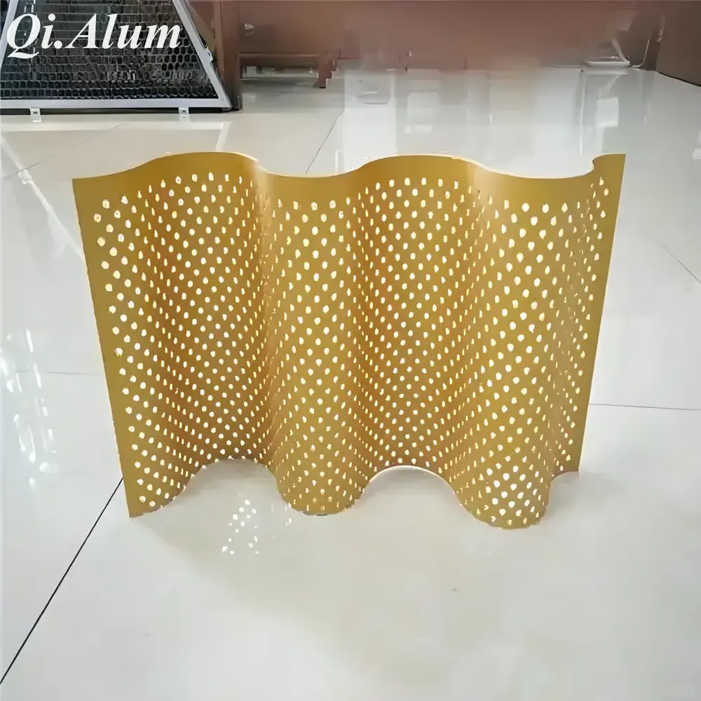 Discover the Allure and Functionality of Aluminum Corrugated Perforated Sheets — Foshan Qi Aluminum Decorative Materials Co., Ltd