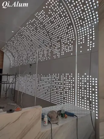 Aluminum Perforated Panels with Integrated Lighting: Where Architecture Meets Luminary Art