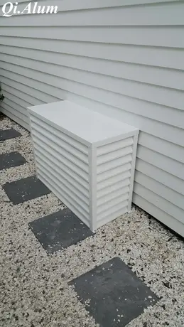 Weather Resistant Aluminum AC Cover Protection Solution