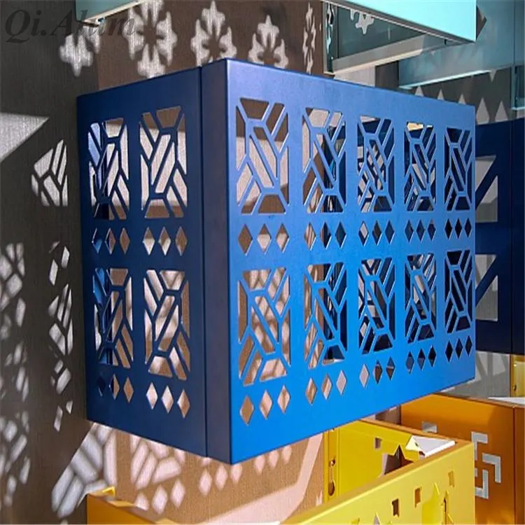 Durable Lightweight Aluminum AC Covers for Outdoor Use — Foshan Qi Aluminum Decorative Materials Co., Ltd