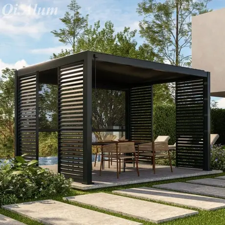Transform Your Patio with a Modern Aluminum Roof Pergola