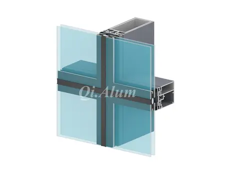 Invisible Frame Glass Curtain Wall