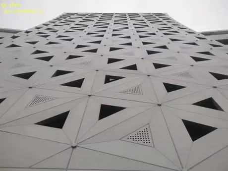 Solid Aluminum Facade Panels for Modern Architecture