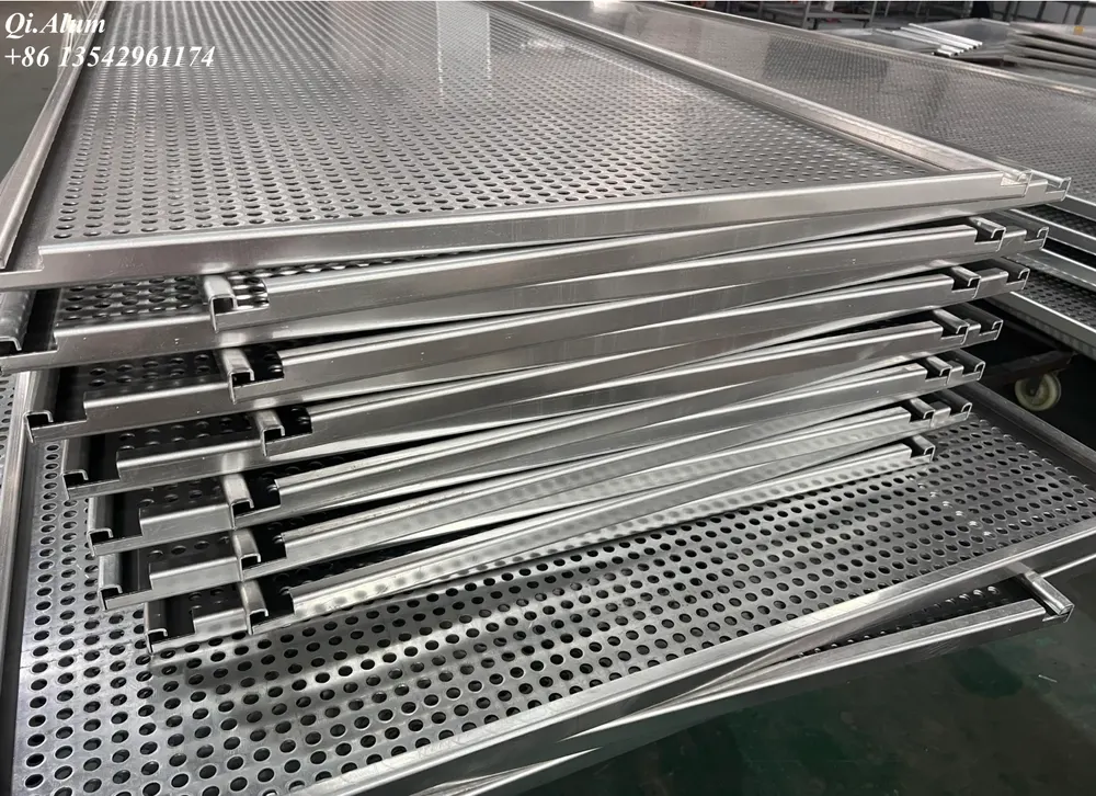 Custom Perforated Panels for Facade Screen and Ceiling Design — Foshan Qi Aluminum Decorative Materials Co., Ltd