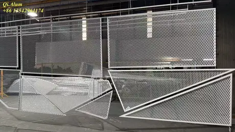 Low carbon Expanded metal mesh Waterproof metal mesh