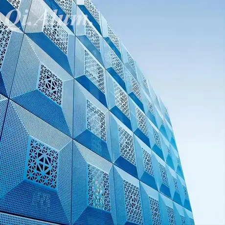 AA3003 Material Interior Ceiling Decorative Aluminum Perforated Panels