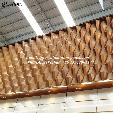 Building Material Aluminum Curtain Wall Panel & Exterior Aluminum Panel