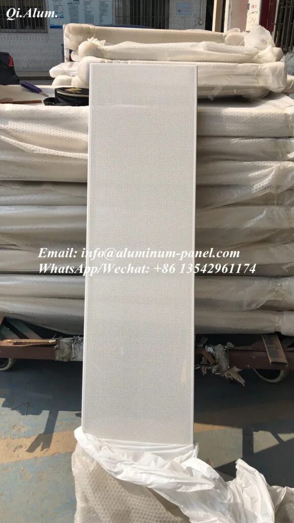 Fine Requirements For Processing Technology Of Guangzhou Punched Aluminium Veneer Manufacture