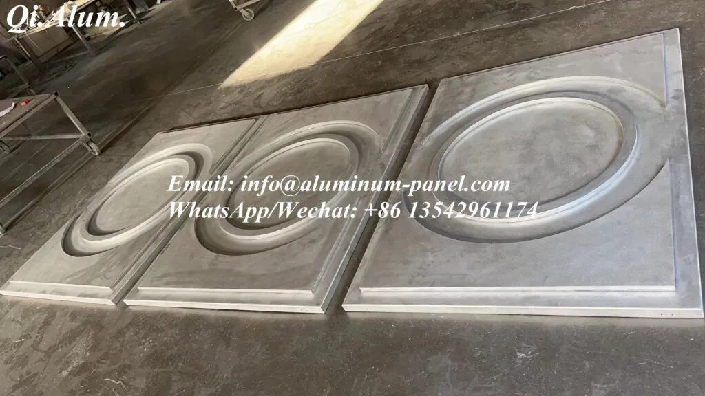 Aluminum double curved panel、aluminum perforated double curved panel