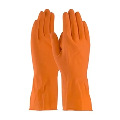 Flocklined Latex Gloves view 2