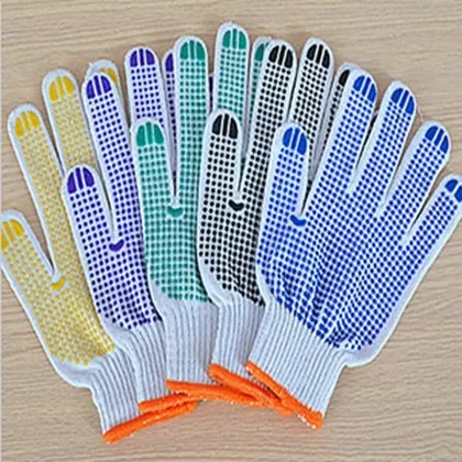 PVC Dotted Gloves view 3