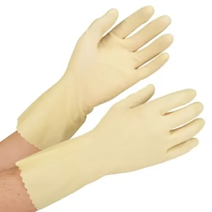 Unlined Latex Gloves view 3