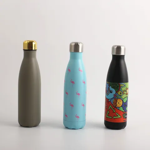Stainless steel cola water bottle — Vacuum Flask from Ami Houseware
