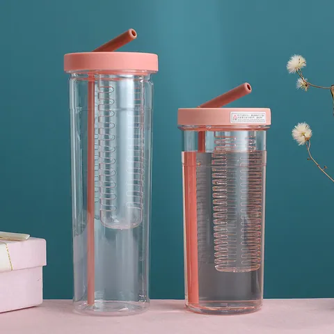 Juice Tumber with Infuser and Straw — Tumbler from Ami Houseware photo 2