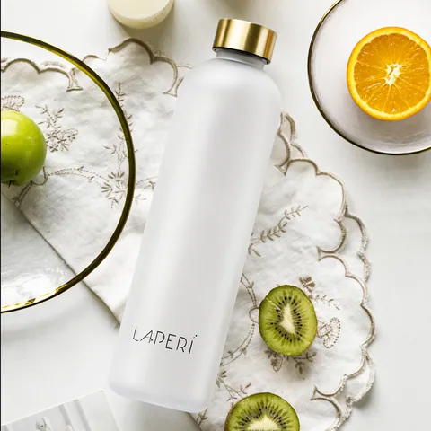 32oz Tritan BPA Free Water Bottle with time marker — Plastic Water Bottle from Ami Houseware photo 5