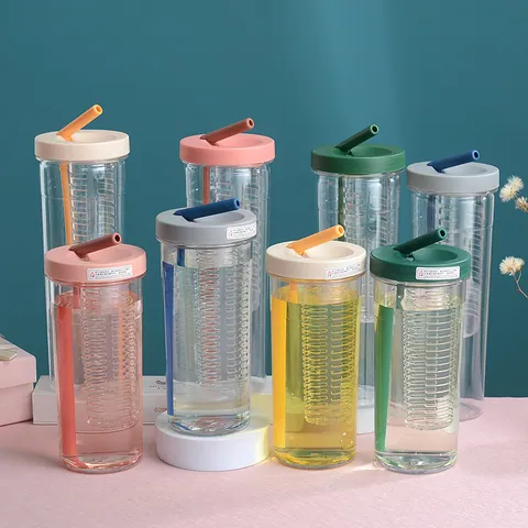 Juice Tumber with Infuser and Straw — Tumbler from Ami Houseware photo 3