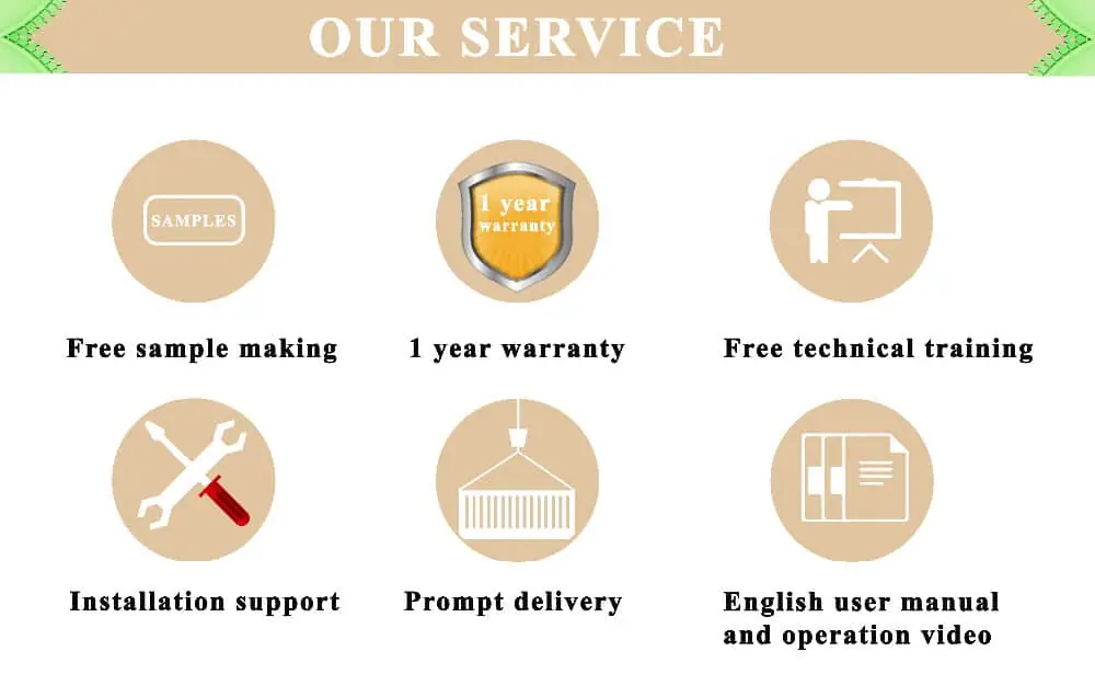 our service