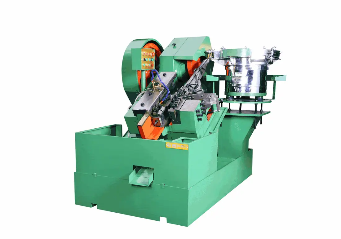 M12-1/2″ automatic feeding drop in anchor sleeve knurling machine