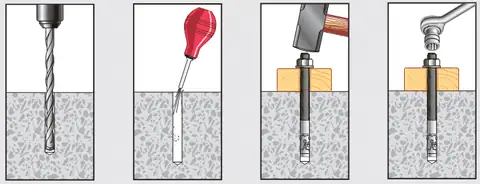Stainless Steel Concret Wedge Anchor Bolts — detail 4