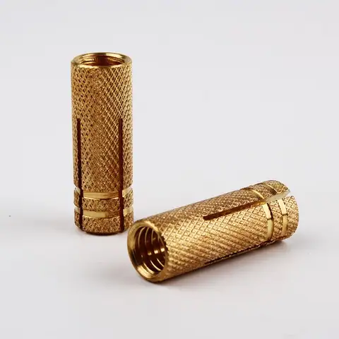 Copper brass drop in anchors — detail 3