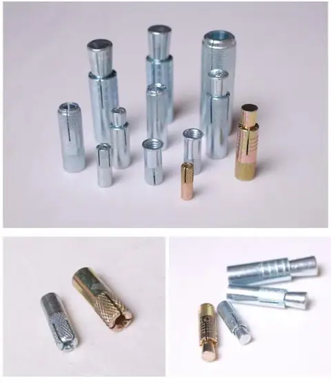 Heavy duty stainless cut anchor expansion bolt — detail 1