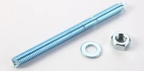 Hex Head Steel Zinc Plated Chemical Anchor Stud Bolts — detail 1