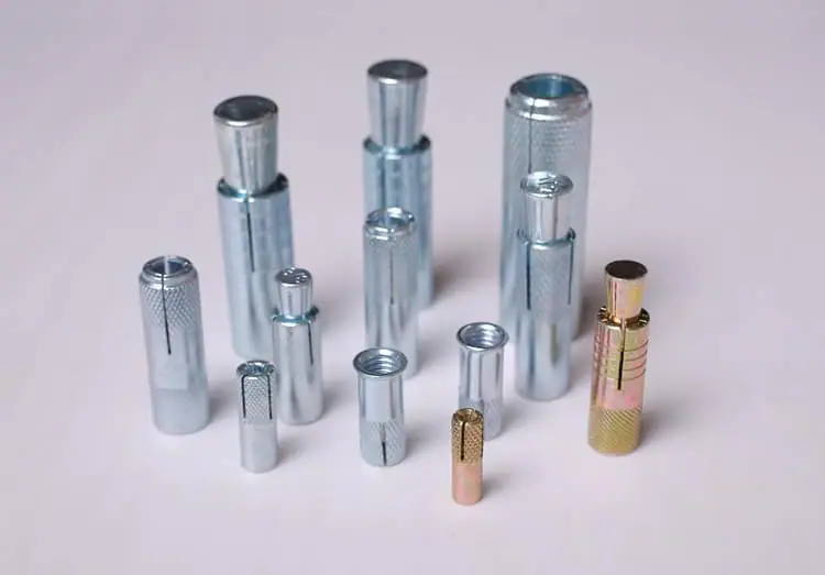 High Quality Yellow Zinc Plated Cut Anchors