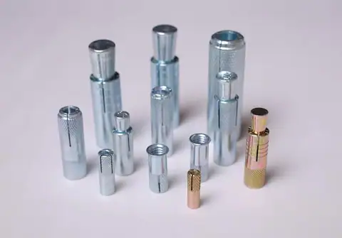 High Quality Yellow Zinc Plated Cut Anchors