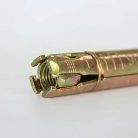 Yellow zinc plated 4 pcs Heavy duty shield anchor — detail 2