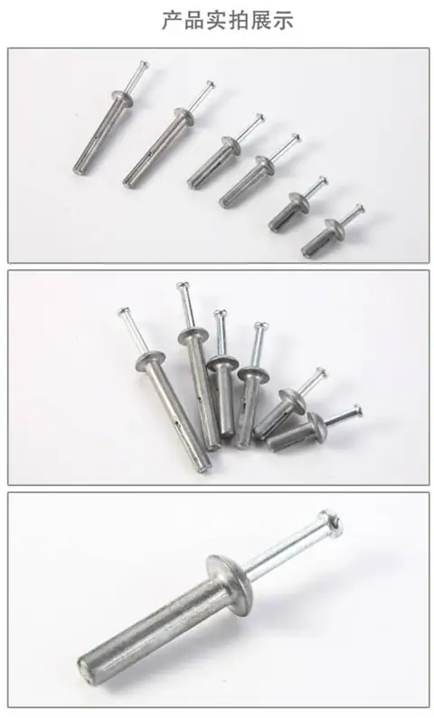 Zinc Alloy Hammer Drive Anchor With Steel Nail — detail 1