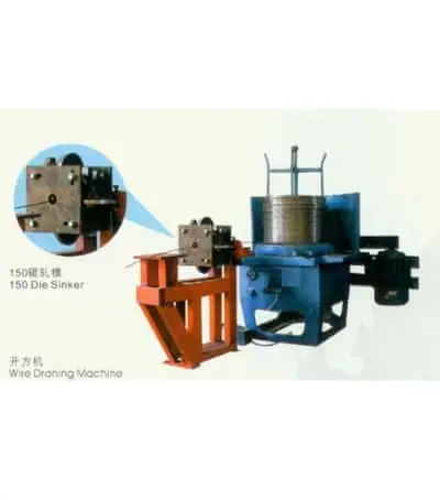 Spring Lock Washer Flat Wire Drawing Machine