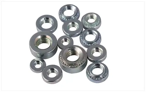 Sheet metal nut press riveted nut nut forging machine — detail 2