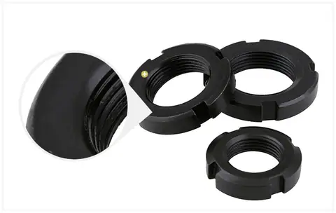 Slotted Round precision lock nut nut forging machine — detail 3