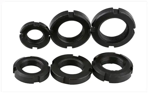 Slotted Round precision lock nut nut forging machine — detail 2