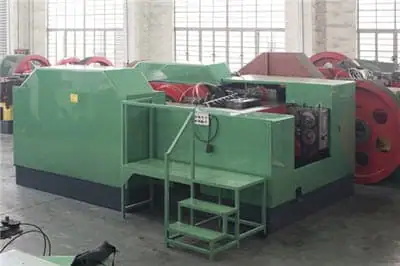 Hexagon coupling nut forming machine