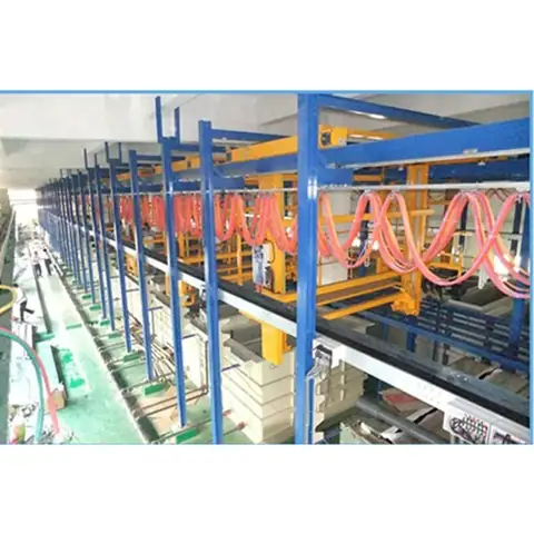Automatic Gantry Overhead Type ABS Plastic Parts Electro Plating Line
