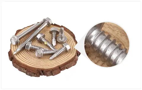 Hex flange swallowtail self tapping screw making machine — detail 3