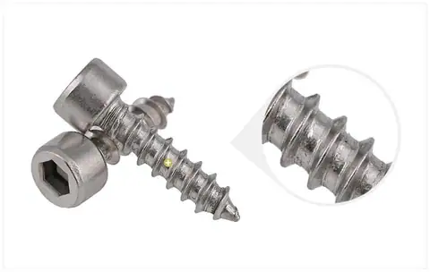 Hex socket self tapping screws heading machine — detail 3
