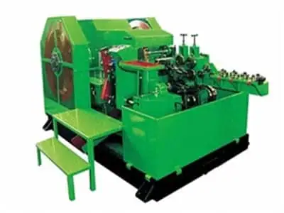 Hex flange swallowtail self tapping screw making machine