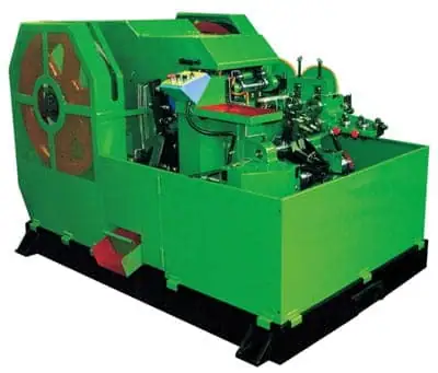 2.4MM ultra short semi hollow rivet heading machine