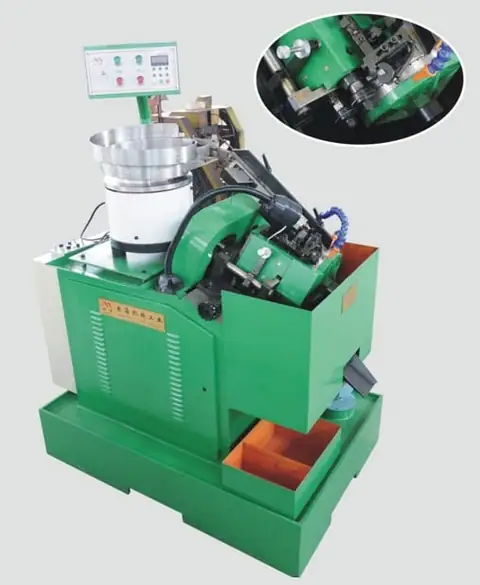 Burr-free hex screw directional slot milling machine