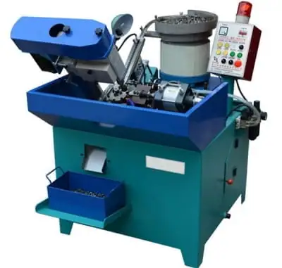 Single Axle Cap Nuts Full Automatic Nut Thread Tapping Machine