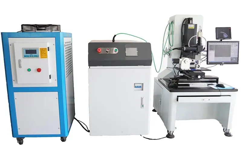 AMH optical fiber laser welding machine with CCD camera