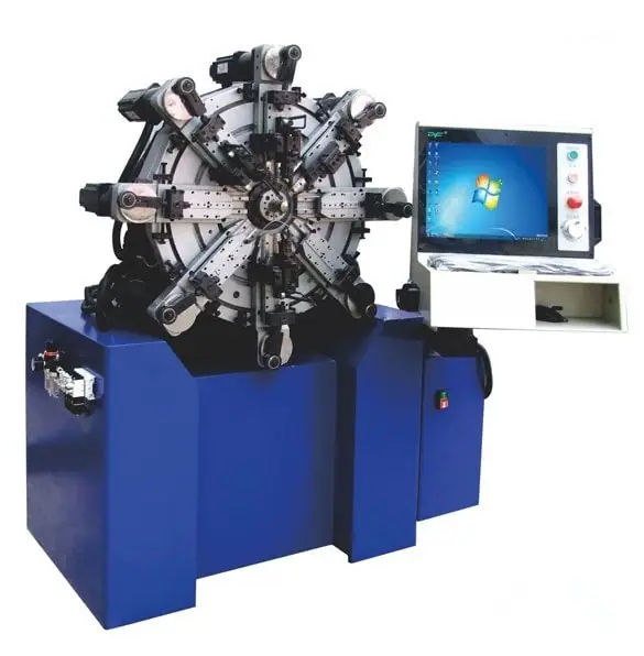 ASF-25T 12 Axles Camless High Speed Spring Production Machine